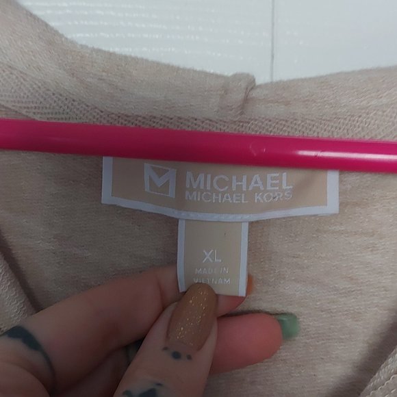 Michael Kors Long Sleeve Pullover Hoodie - Picture 6 of 10